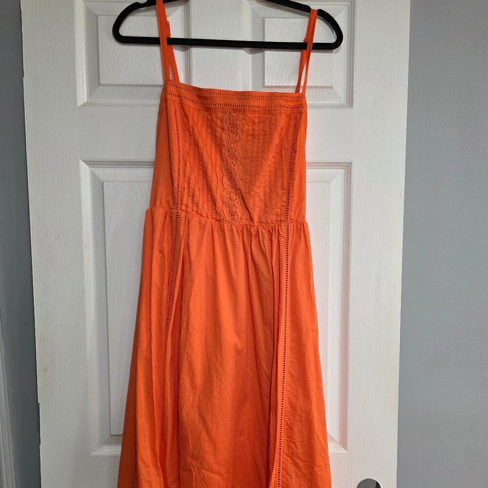 Midi Voile Pleated Bodice Sundress - Torrid Size 2 (18-20)